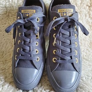 Converse Chuck Taylor All Star Mono Glam Low Top light carbon/gold Size 8 1/2
